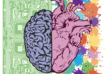 cerebro y corazón juntos