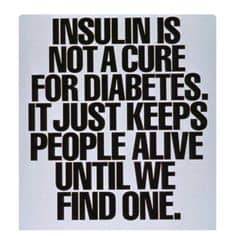 la insulina no es la cura de la diabetes solo un remedio